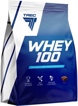 Протеїн Trec Nutrition Whey 100 2275 г Брауні (5902114044886)