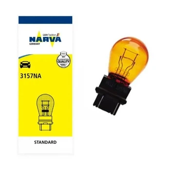 Галогенная лампа NARVA 17948 P27/7W 12V 27/7W W2,5x16q 3157 NA AMBER (17948)