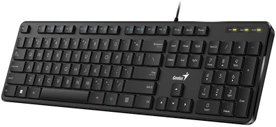 Клавиатура проводная Genius SlimStar M200 UKR USB Black (31310019408)
