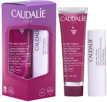 Набор - Caudalie The Des Vignes Lip & Hand Duo (h/cr/30ml + lip/cond/4.5g) (1115048-98255)