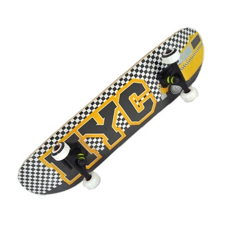 Скейт борд классический Explore Slide Master 9-ти слойный клен Double Kick, Concave, PU (2T2037) NYC