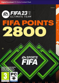 Карта пополнения PC FIFA 23 Points 2800 (код загрузки) (1136258) Sony