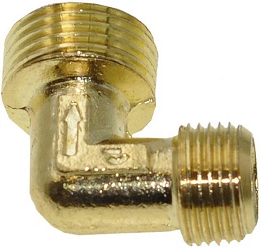 Уголок переходник компрессора 1/2"-3/8", арт.комп018