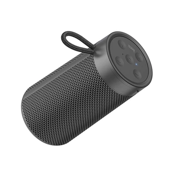 Портативна Bluetooth 5.0 бездротова колонка HOCO HC13 Sports BT Speaker USB, FM, AUX, microSD Grey