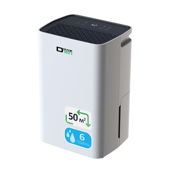 Конденсационный осушитель воздуха Doctor-101 Kito на фреоне R290 для дома. Бытовой влагопоглотитель с производительностью 6 л/день (PD6R-02BE)
