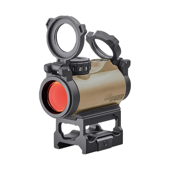 Приціл Sig Sauer Romeo-MSR Compact Red Dot Sight 1x20mm 2 MOA FDE (SOR72011)