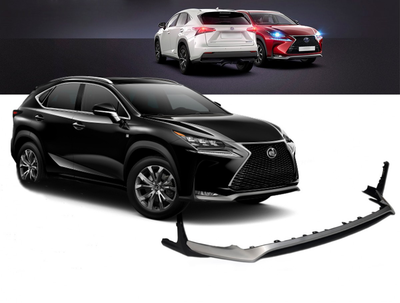 Юбка губа бампера F-Sport Lexus NX 2014-2017 1234 upgrade для Lexus NX 2014-2021 (7347)