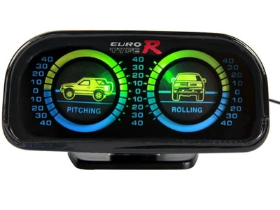 Інклінометр BauTech Euro R Цифровий кренометр Чорний (1003-616-00)