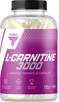 L-karnityna Trec Nutrition L-Carnitine 3000 120 kapsułek (5902114016623)