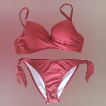 Купальник роздільний великих розмірів Atlantic beach 44 помаранчевий