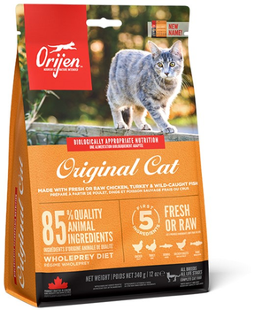 Сухой корм для молодых и взрослых кошек всех пород Orijen Original Cat 340 г (o28034)