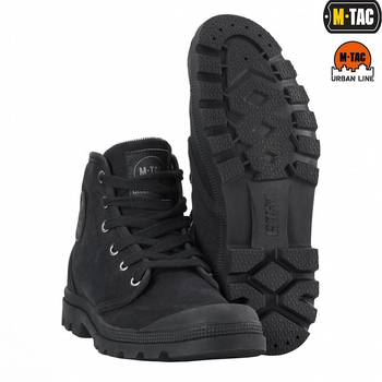 Кеди чоловічі М-Тас кросівки високі Чорні 42 розмір тактичне ідеальне взуття для активного способу життя, службових завдань і тренувань