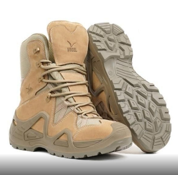 Армейские водонепроницаемые берцы ботинки Бежевый 40 размер (Kali) обувь для безопасности в любых условиях уверенное движение в любую погоду