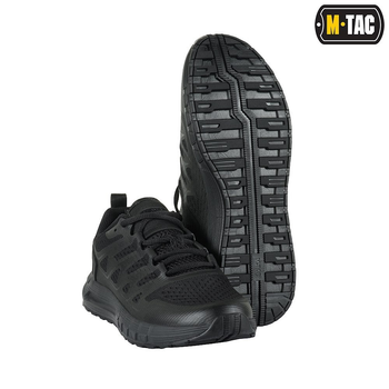 Мужские кроссовки для стильного и безопасного передвижения в городе и на природе широкого спектра задач и действий M-Tac Summer Sport Черные 44 размер