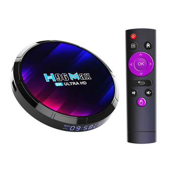Смарт ТВ приставка H96 Max RK3528 4/32 Гб Smart TV Box Android 13 (541-3)