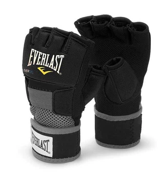 Бинт-перчатки Everlast EverGel Hand Wraps (4355BXL) Black XL