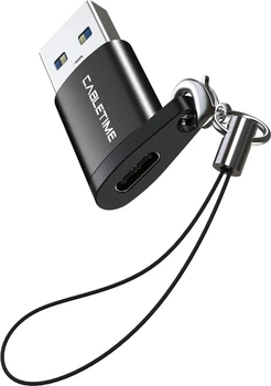 Перехідник Cabletime USB3.0 A Male to USB Type C Female OTG (CP73B)