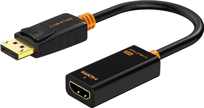 Переходник CABLETIME DisplayPort - HDMI 0.2 м v2.0 1920x1080p/60Hz (CP22B)