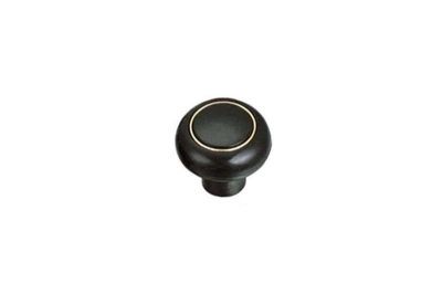 Ручка меблева FZB 38 мм Black чорна (1-038-023) (5 шт.)
