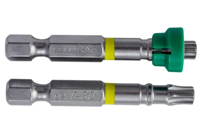 Біта з обмежувачем Intertool T30 x 50 мм Storm (2 шт.) (VT-0232)