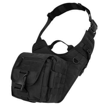 Тактическая плечевая сумка Condor 156: EDC Bag Чорний