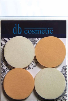 Набор спонжей db Cosmetic №990 прорезиненные Круги 4 шт (8026816899906)
