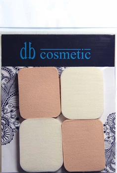 Набор спонжей db Cosmetic №991 прорезиненные Прямоугольники 4 шт (8026816899913)