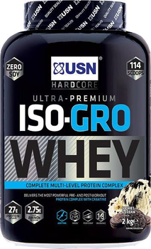 Białko USN Iso Gro Serwatka 2000 g Czekolada (6009701197815)