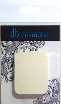 Спонж db Cosmetic №994 прорезиненный Прямоугольник Белый (8026816899944)