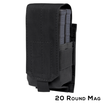 Подсумок для магазина AR10 Condor Single AR10/M14 Mag Pouch - Gen II 191088 Чорний