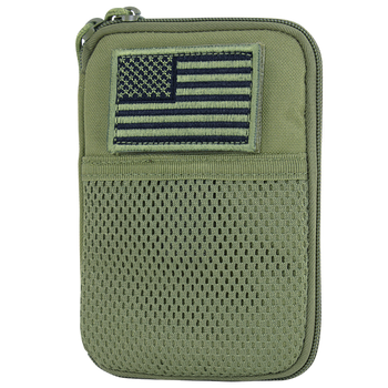 Підсумок для утиліт Condor Pocket Pouch with US Flag Patch MA16 Олива (Olive)