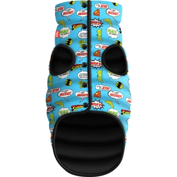 Курточка для животных WAUDOG Clothes "Лига Справедливости в голубом" L 65 (0965-4002)