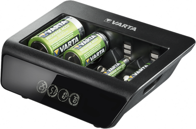 Зарядное устройство Varta LCD Universal Charger+ EU Черное (57688101401)