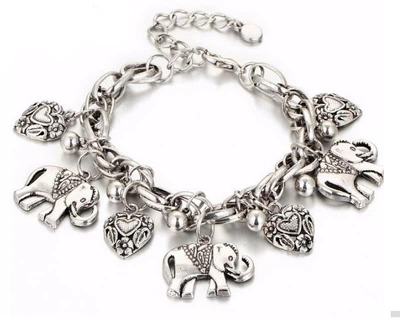 Женский браслет Primo Pulseira Elephant - Silver