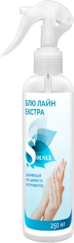 Антисептик Solnex Блю Лайн Екстра для дезінфекції шкіри рук 250 мл (4820233090090)