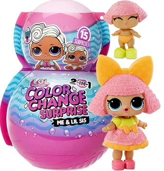 Лялька LOL Surprise! Me & My Lil Sis Color Change - ЛОЛ Колор Я і моя Сестричка Змінюють Колір (580614) - Ігровий набір L.O.L