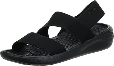 Crocs literide sandal black new arrivals