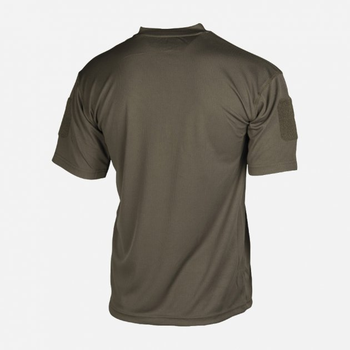 Футболка Mil-Tec швидкосохнуча S Quick Dry T-shirt Olive (11081001-S)