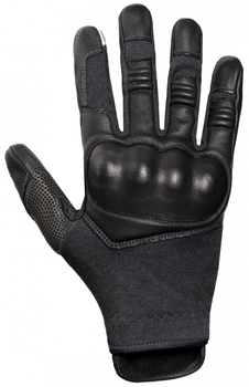Тактические перчатки кожанные Holik BETH BLACK 8439-01 9 (L)