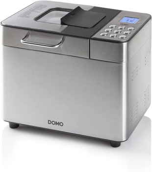 Хлебопечка Domo B3971 Металлик 500 Вт/1 кг/18 программ/таймер/дисплей
