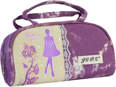 Пенал-сумочка Cool For School 1 відділення Фіолетовий (J-2393-purple)