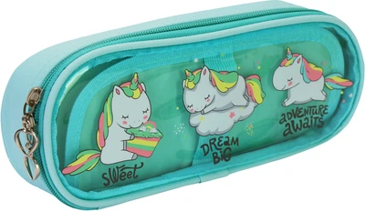 Пенал Cool For School 1 отделение Бирюзовый (CF87229)