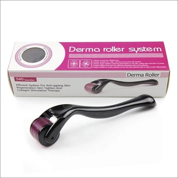 Мезоролер Derma Roller 0,5 мм для обличчя на 540 голок