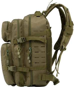 Тактический рюкзак 2Е 45 л Laser Cut Зеленый (2E-MILTACBKP-45L-OG)