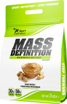 Gainer Sport Definition Mass Definition 3000 g Peanut Butter (5902811807463)