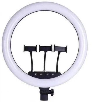 Кольцевая LED лампа (36см) (3 крепление) (пульт) LS-360