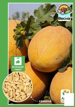 Дыня "Алушта" (Большой пакет) Agro-Market 2,5г (32572)