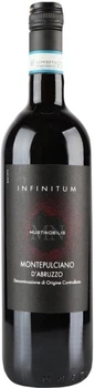 Вино Infinitum Montepulciano D'abruzzo DOC красное сухое 0.75 л 12.5% (8058150292730)