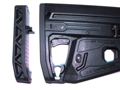Демпфер приклада IMI TS2 Shock Absorber Overmolded Buttplate Чорний