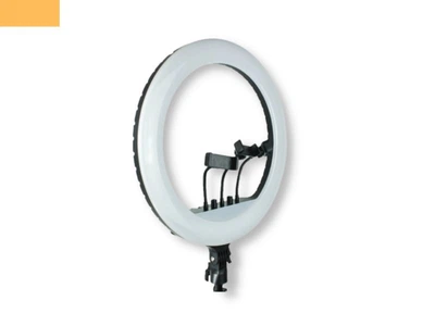 Кольцевая LED лампа для съемки с 3 держателями телефона, ДУ XPRO RL-14 36см (RL-14)